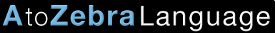 Logo for AtoZebra Language
